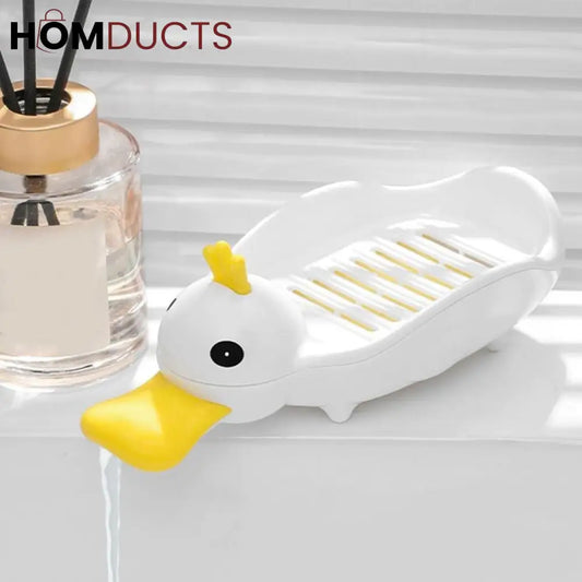 Cute Duck Drain Soap Dish