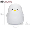 Cute Penguin 7 Color Changing Lamp For Kids