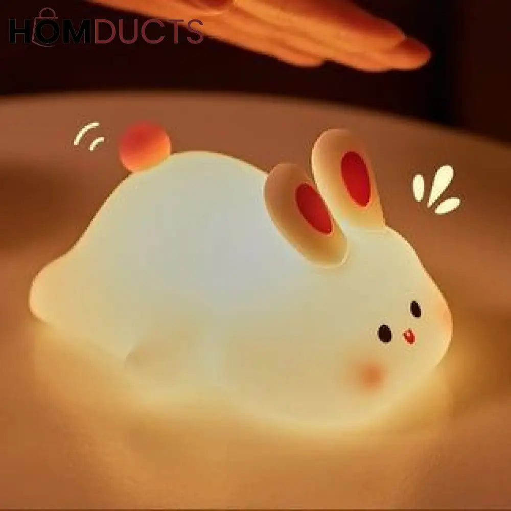 Cute Rabbit Silicone Lamp