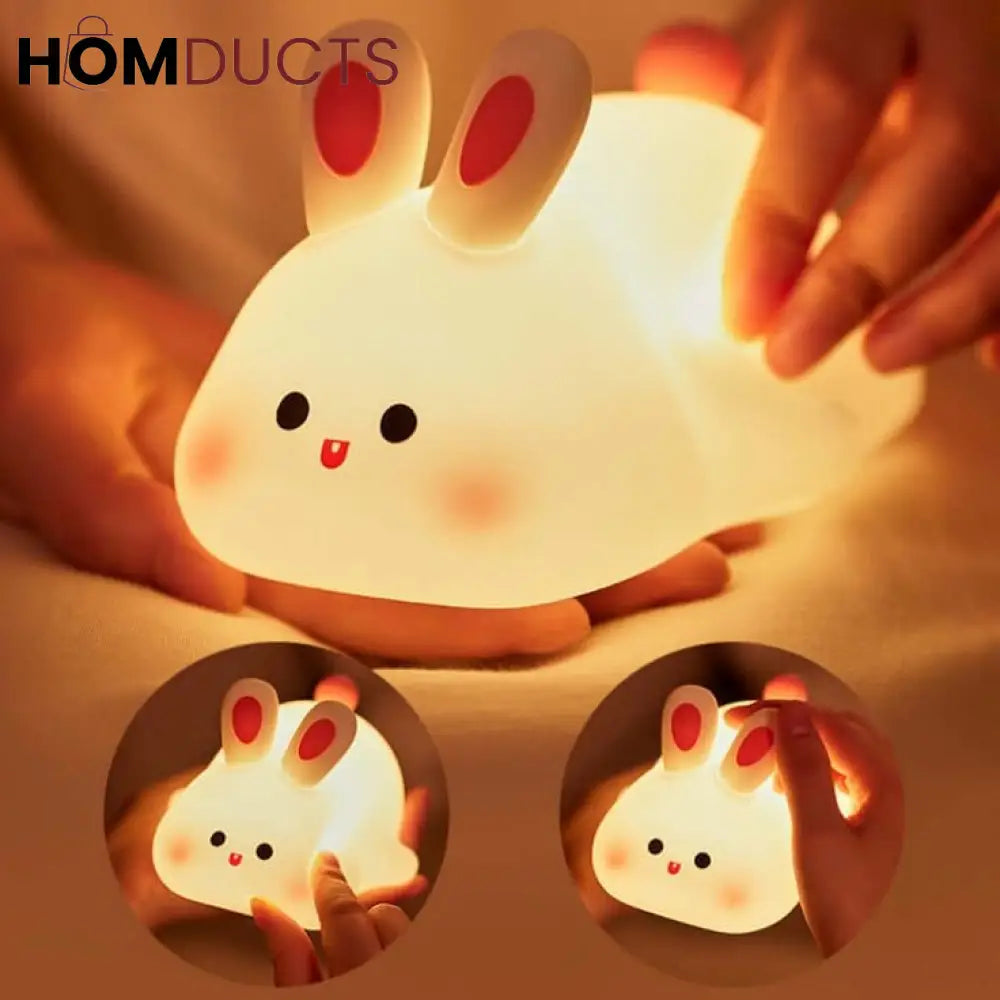 Cute Rabbit Silicone Lamp