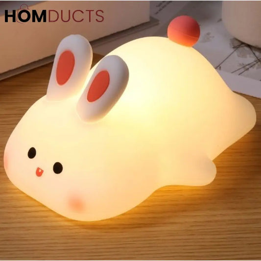 Cute Rabbit Silicone Lamp