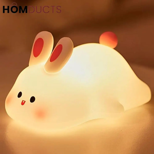 Cute Rabbit Silicone Lamp