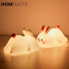 Cute Rabbit Silicone Lamp