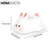 Cute Rabbit Silicone Lamp