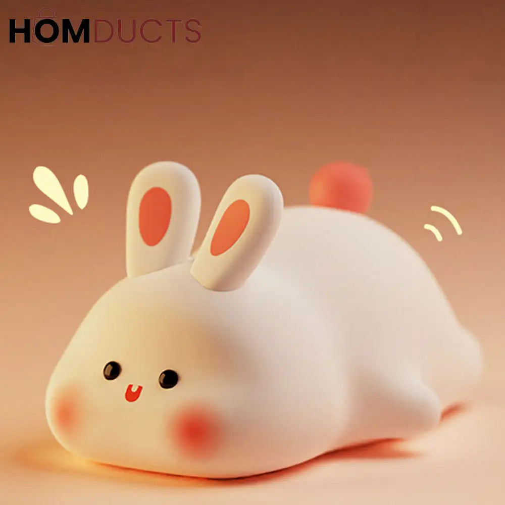 Cute Rabbit Silicone Lamp