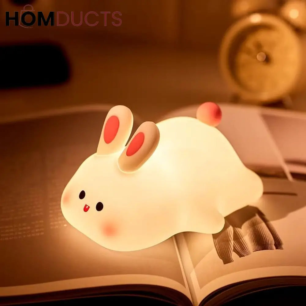 Cute Rabbit Silicone Lamp