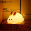 Cute Rabbit Silicone Lamp