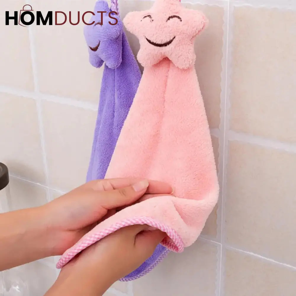 Cute Star Mini Hand Towel