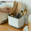 Cutlery Holder With Drain Option