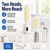 Rechargeable Electric Bottle Brush Cleaner with 2 Interchangeable Heads – 360° Rotary Cleaning Brush
