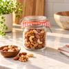 Danny Home Round Clip-Top Glass Storage Jar – 9 x 14cm shown in use