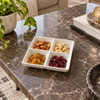 Danny Home four section porcelain dry fruit plate