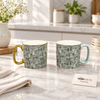 Danny Home BZ01-59-2 310ml ceramic mug gift set of 2