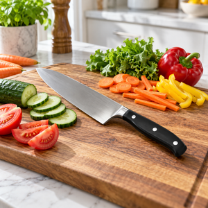 Danny Home 8-Inch Chef Knife – 34cm in use