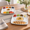 Danny Home white oval porcelain ovenware dish