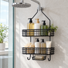 Danny Home 2-Tier Hanging Shower Rack – 63cm in use