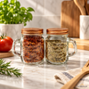 Dany Home 2-piece castor jar set 1900-66