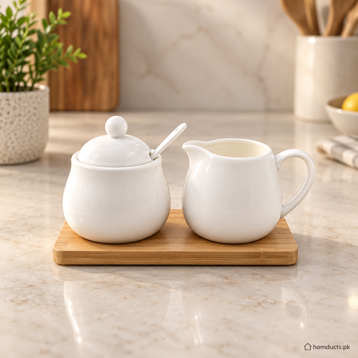 Dany Home milk pot and salt jar set BW20-111