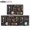 Decorative Super Absorbent Kitchen Matt Set (2Pcs)