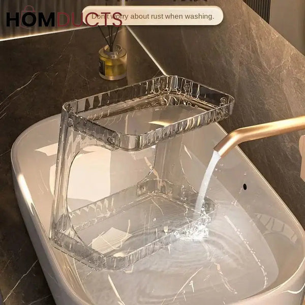 Desktop 2 Layer Perfume And Cosmetic Stand