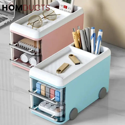 Desktop Bus Shape Organizer