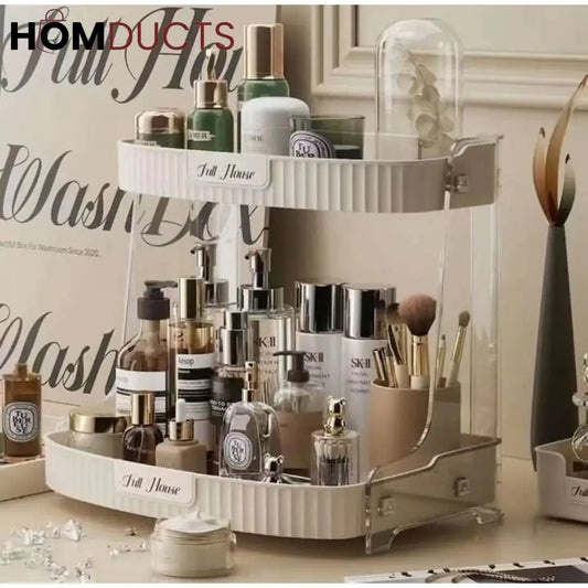 Desktop Cosmetic And Skincare Organizer