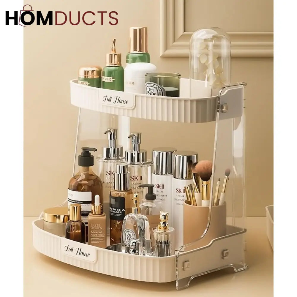 Desktop Cosmetic And Skincare Organizer