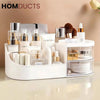 Desktop Cosmetic Organizer With Clear Drawers