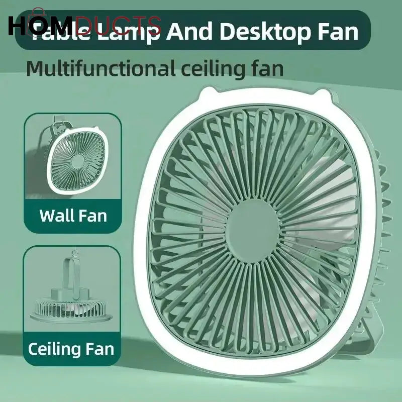 Desktop Lamp Fan