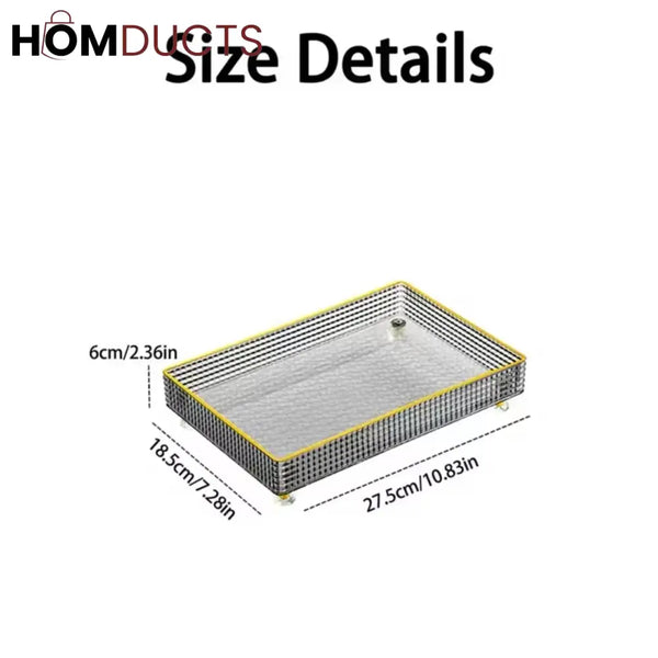 Desktop Perfume And Cosmetic Storage Tray