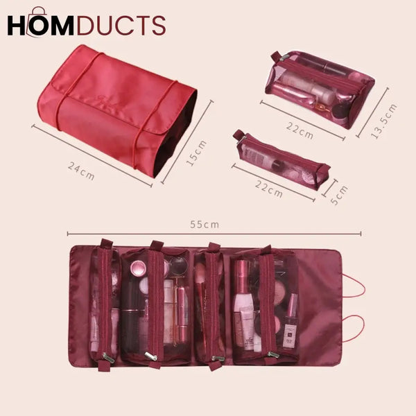 Detachable Travel Cosmetic Bag J & C Organizer