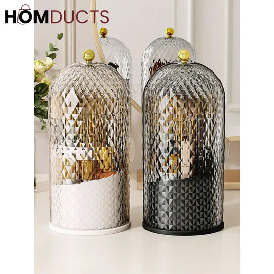 Diamond Pattern Cosmetic Brush Holder