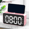 Digital Alarm Clock With Bluetooth Speaker