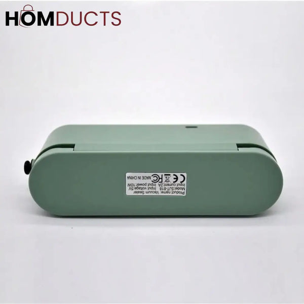 Digital Vacuum Sealer – Food Saver Machine with LED Display & Multi-Function Modes