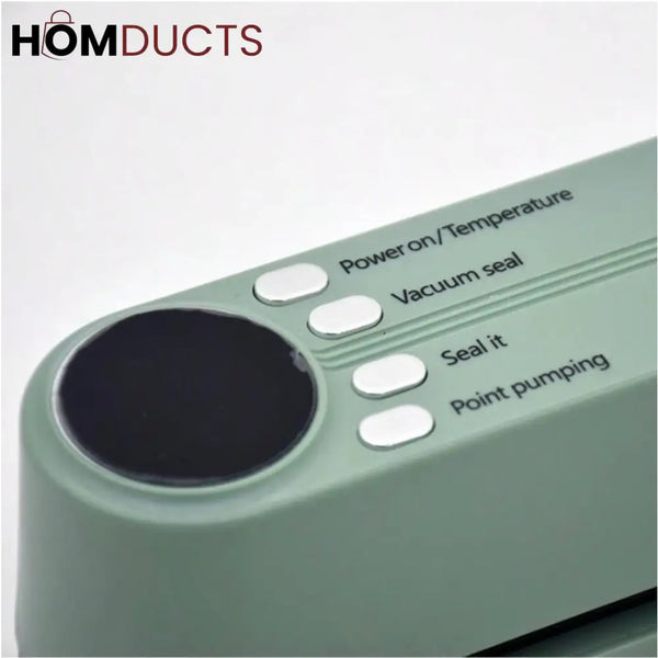 Digital Vacuum Sealer – Food Saver Machine with LED Display & Multi-Function Modes