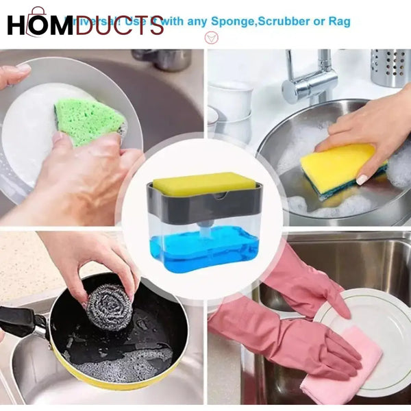 Dish Soap Sponge Dispenser