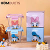 Disney Mickey & Friends 900ML Glass Food Storage Container - Airtight Seal Daisy Duck