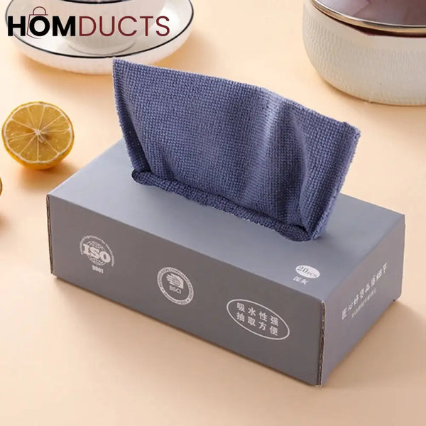 Disposable Microfiber Kitchen Towel (Box Packing)