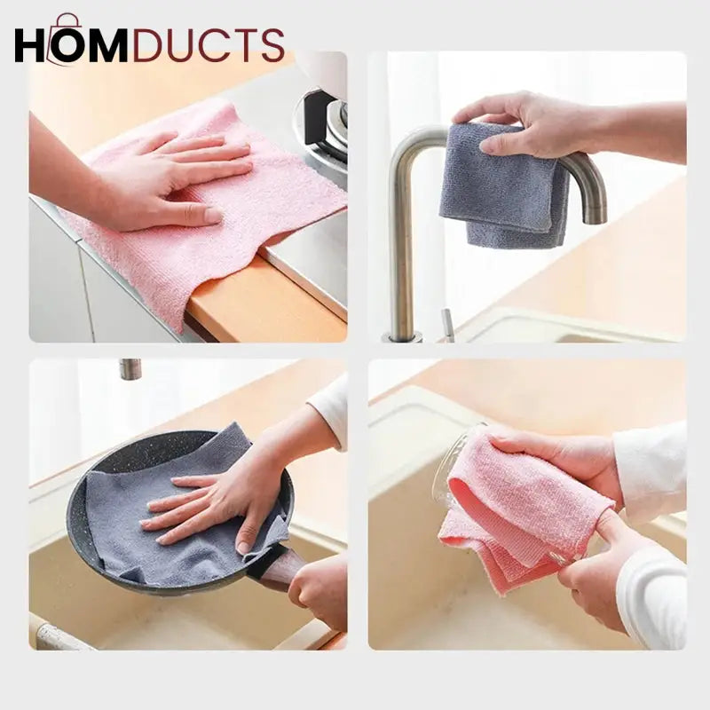 Disposable Microfiber Kitchen Towel (Box Packing)