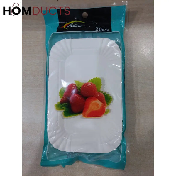 Disposable Plates (20Pcs)