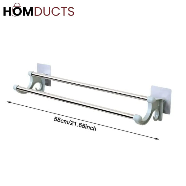 Double Bar Towel Rack