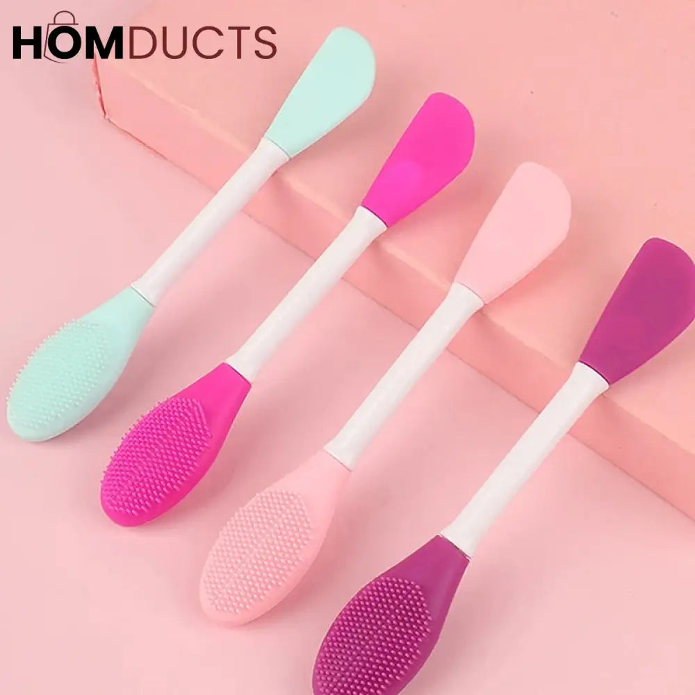 Double Headed Silicone Mask And Cleansing Brush