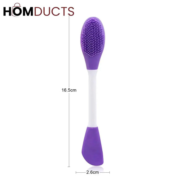 Double Headed Silicone Mask And Cleansing Brush