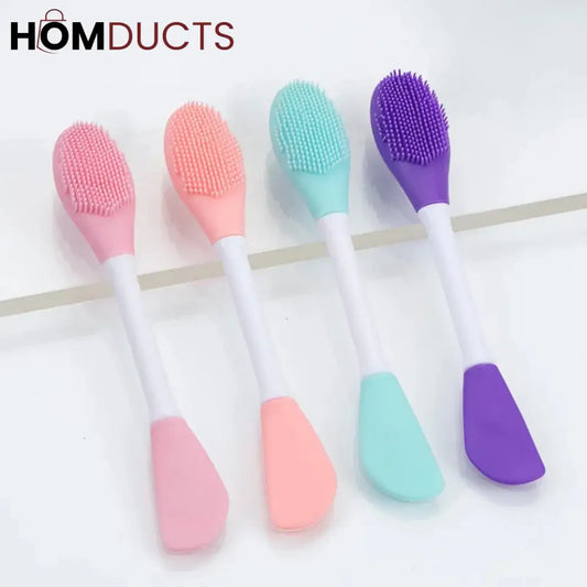 Double Headed Silicone Mask And Cleansing Brush