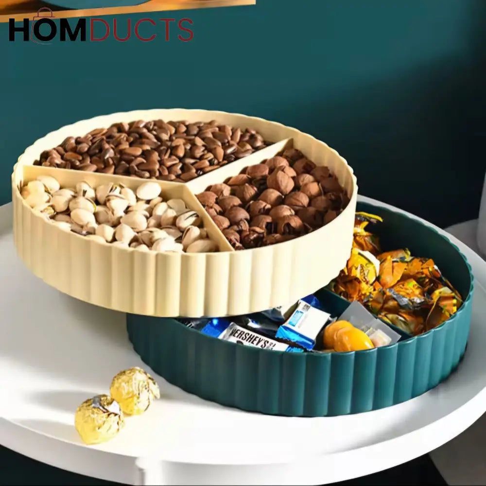 Double Layer Dry Fruit And Snacks Container