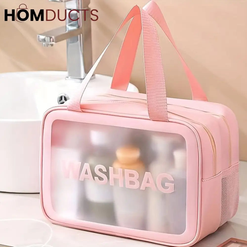 Double Layer Waterproof Travel Cosmetic Washbag Organizer J & C