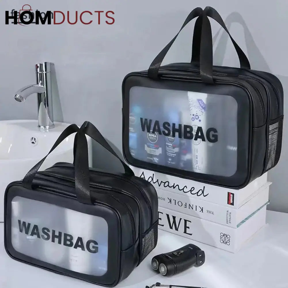 Double Layer Waterproof Travel Cosmetic Washbag Organizer J & C