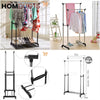 Double - Pole Clothes Rack