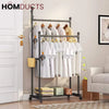 Double Portion Cloth Hanging Rack