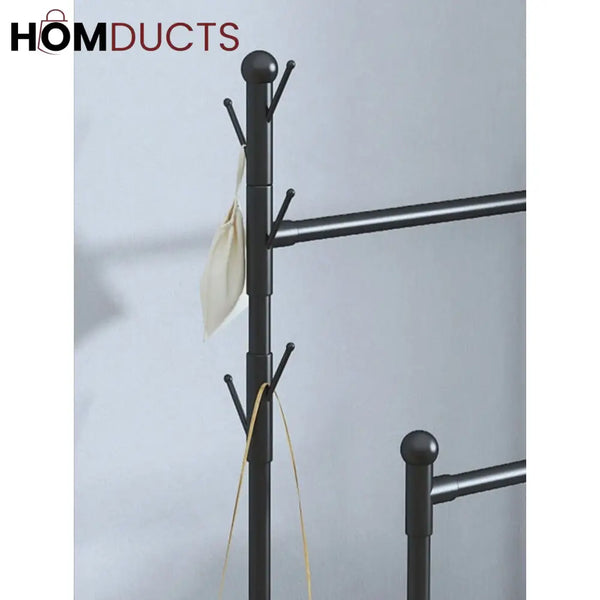 Double Portion Cloth Hanging Rack